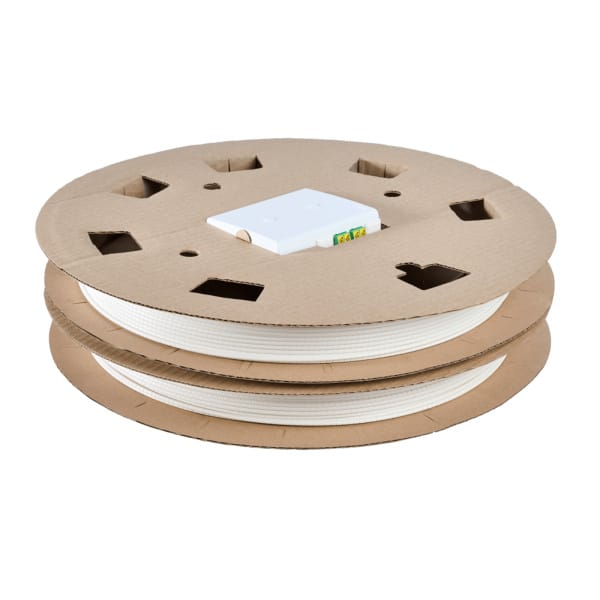 ffth dual cable for insertion, including a cable reel