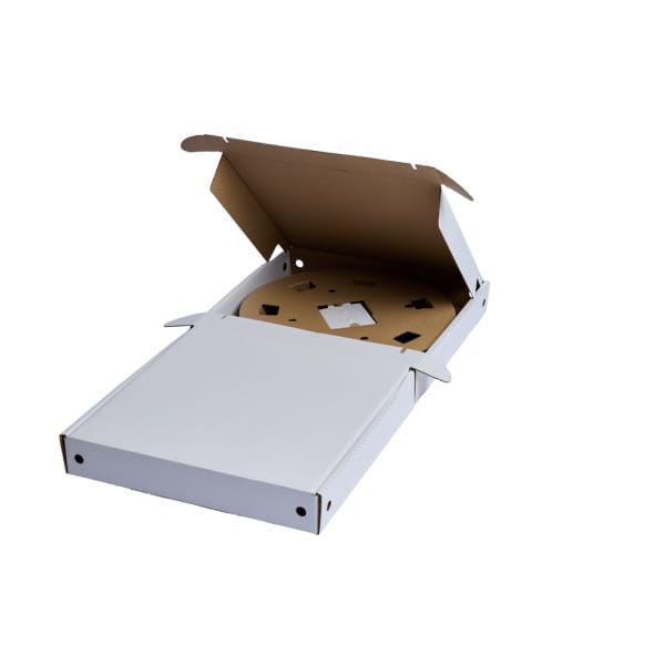 ffth dual cable for insertion, including a cable reel