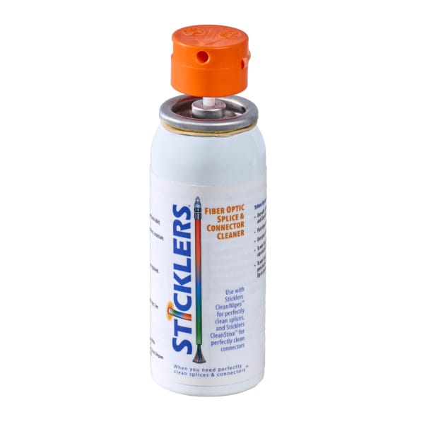 sticklers™ fiber optic splice connector cleaner fluid