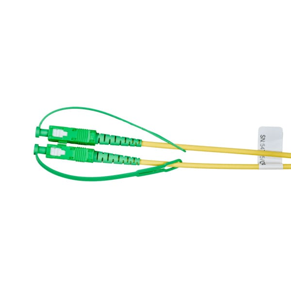 fiber optic patch cable 1m sc apc to sc apc simplex os2 singlemode