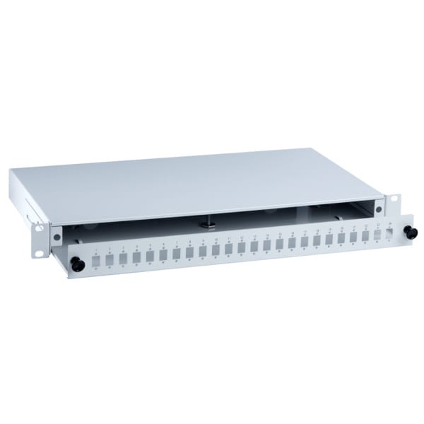 fiber optic patchpanel 19 inch empty housing