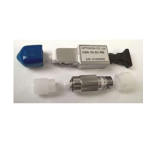optokon plug type (male female) attenuators cba series multimode