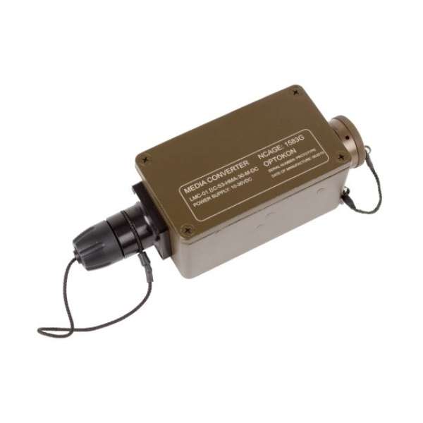 optokon lmc 01.bc fast ethernet media converter ruggedized type