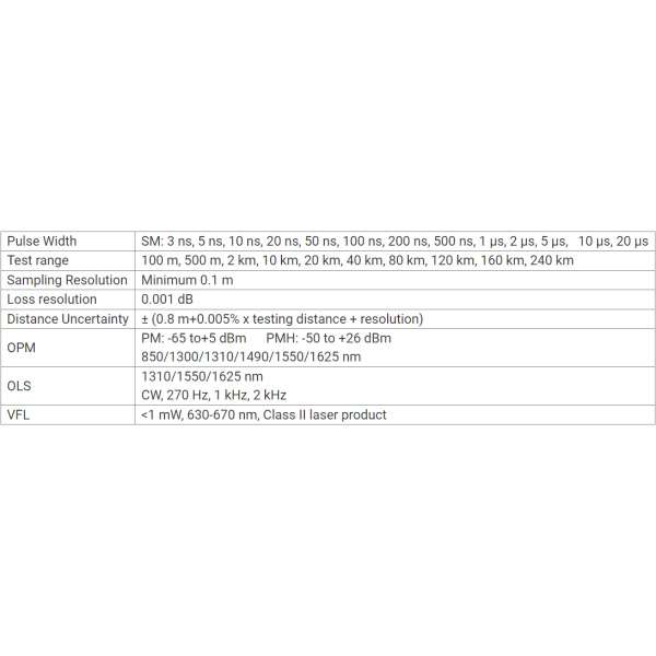 optokon mot 500 mini otdr series