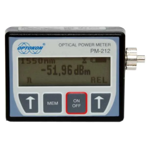 optokon pm 212 cwdm pocket optical power meter usb probe