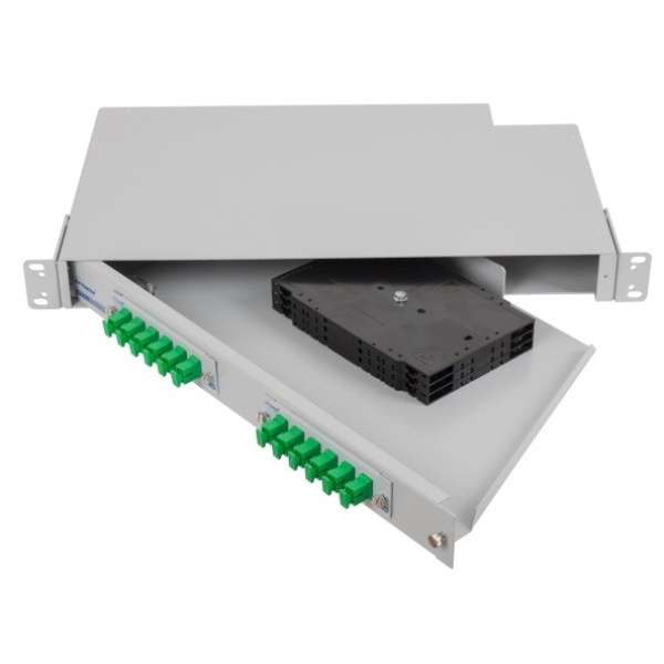mcnp rack mount connector network panel optokon premium