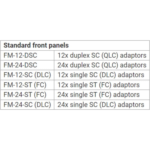 zmpj – rack mount fixed cabinet optokon premium