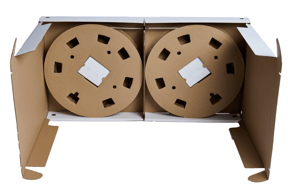 FTTx DUAL-Kabel zum Einschieben inkl. Abrollvorrichtung – Bild 4