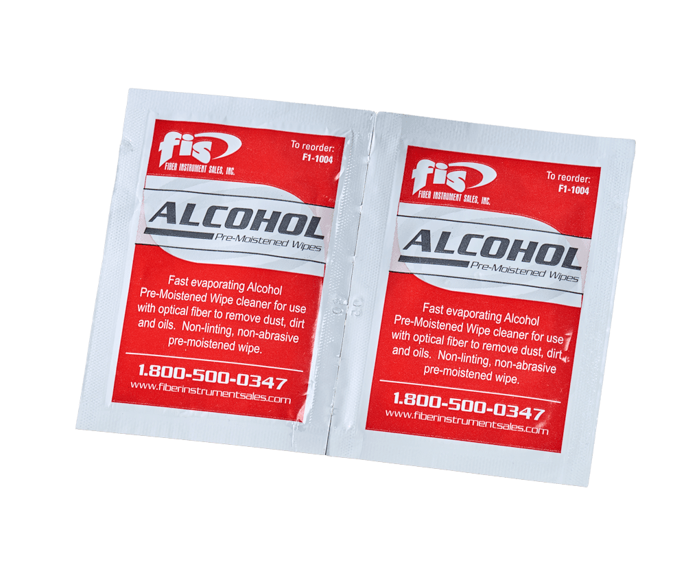 FIS Reinigungstücher 99% Isopropylalkohol vorgefeuchtet 50 Stück – Bild 1